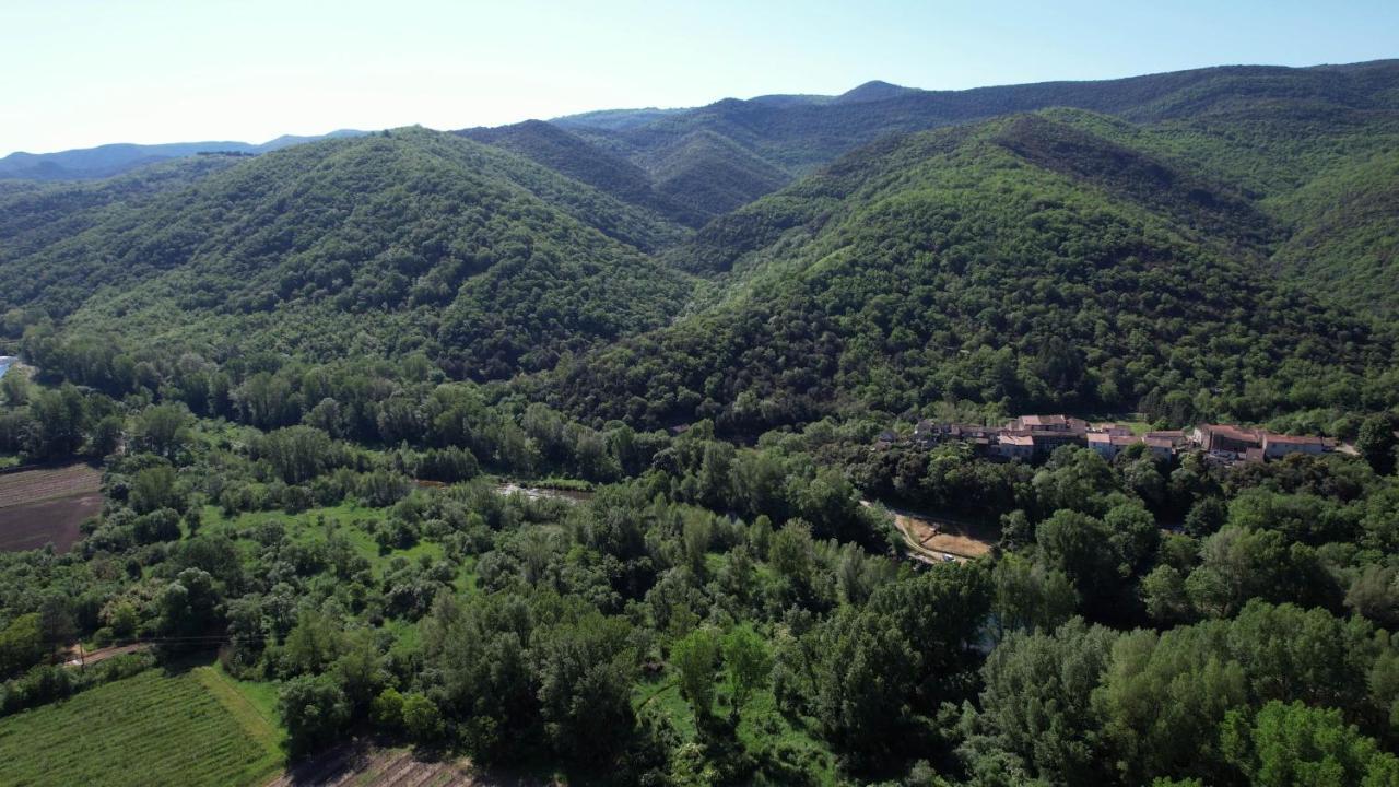 Villa Les Martinets - Voie Verte Passa Pais-Gorges d'Héric-Massif du Caroux-Chambre d'hôte Le Poujol-sur-Orb Esterno foto